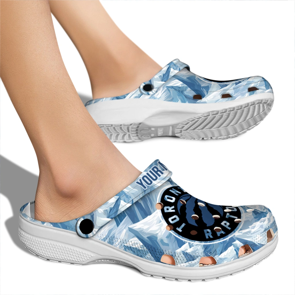 customized toronto raptors mountain artwork clogs fashion forward customized toronto raptors mountain artwork clogs fashion forward
