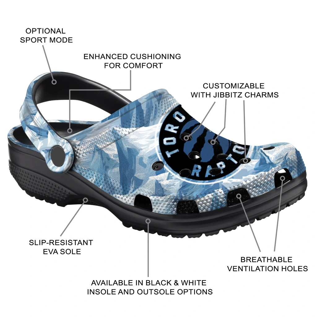customized toronto raptors mountain artwork clogs new arrival customized toronto raptors mountain artwork clogs new arrival