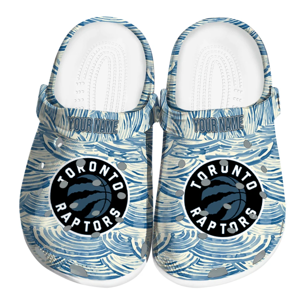 customized toronto raptors sea swirls clogs best selling customized toronto raptors sea swirls clogs best selling