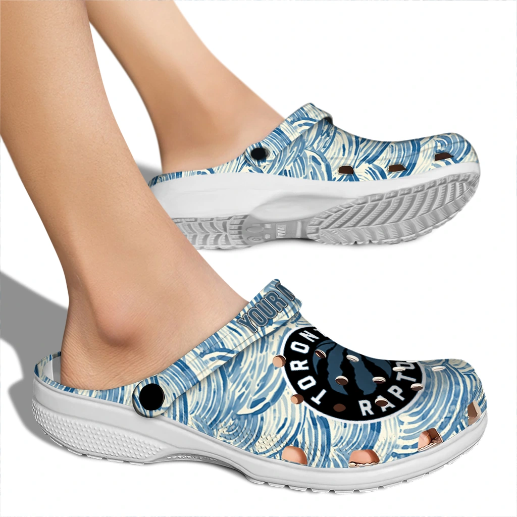 customized toronto raptors sea swirls clogs fashion forward customized toronto raptors sea swirls clogs fashion forward