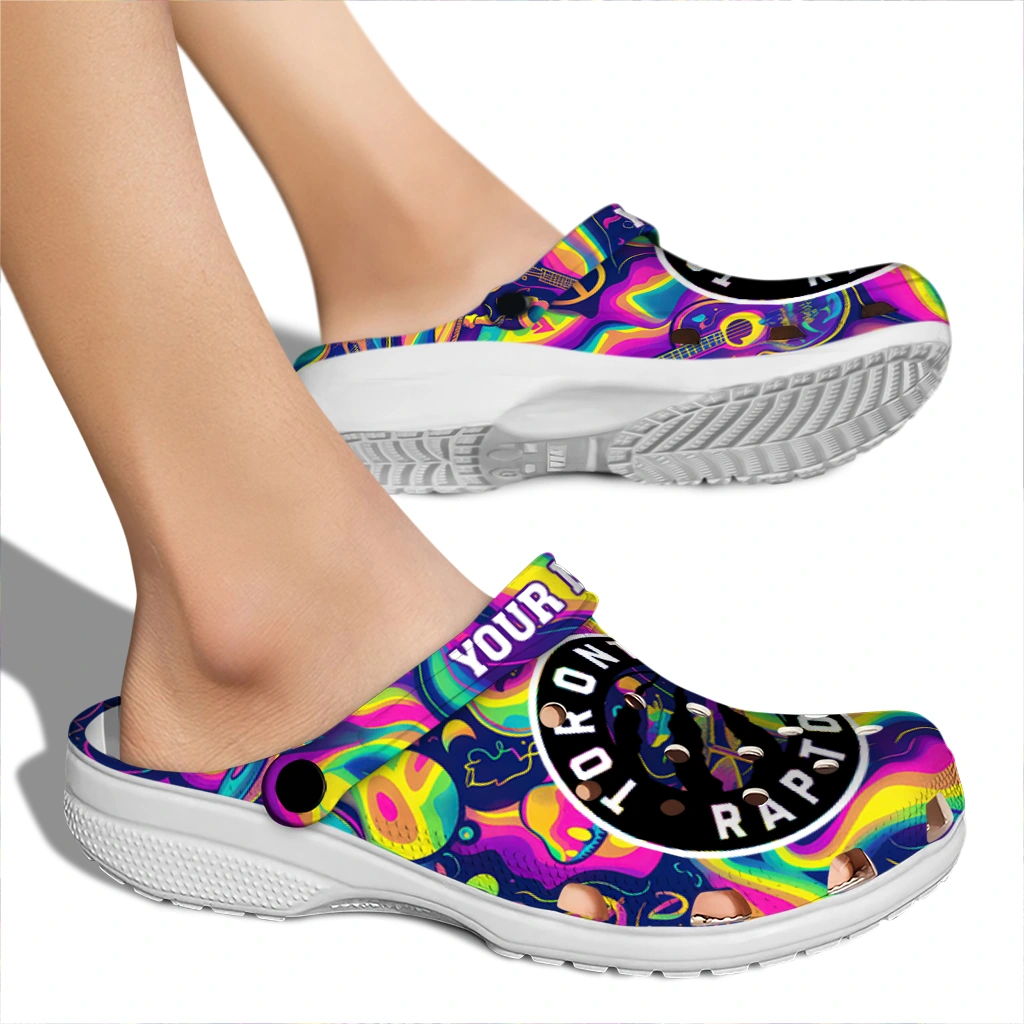 customized toronto raptors swirling mushrooms clogs fashion forward customized toronto raptors swirling mushrooms clogs fashion forward