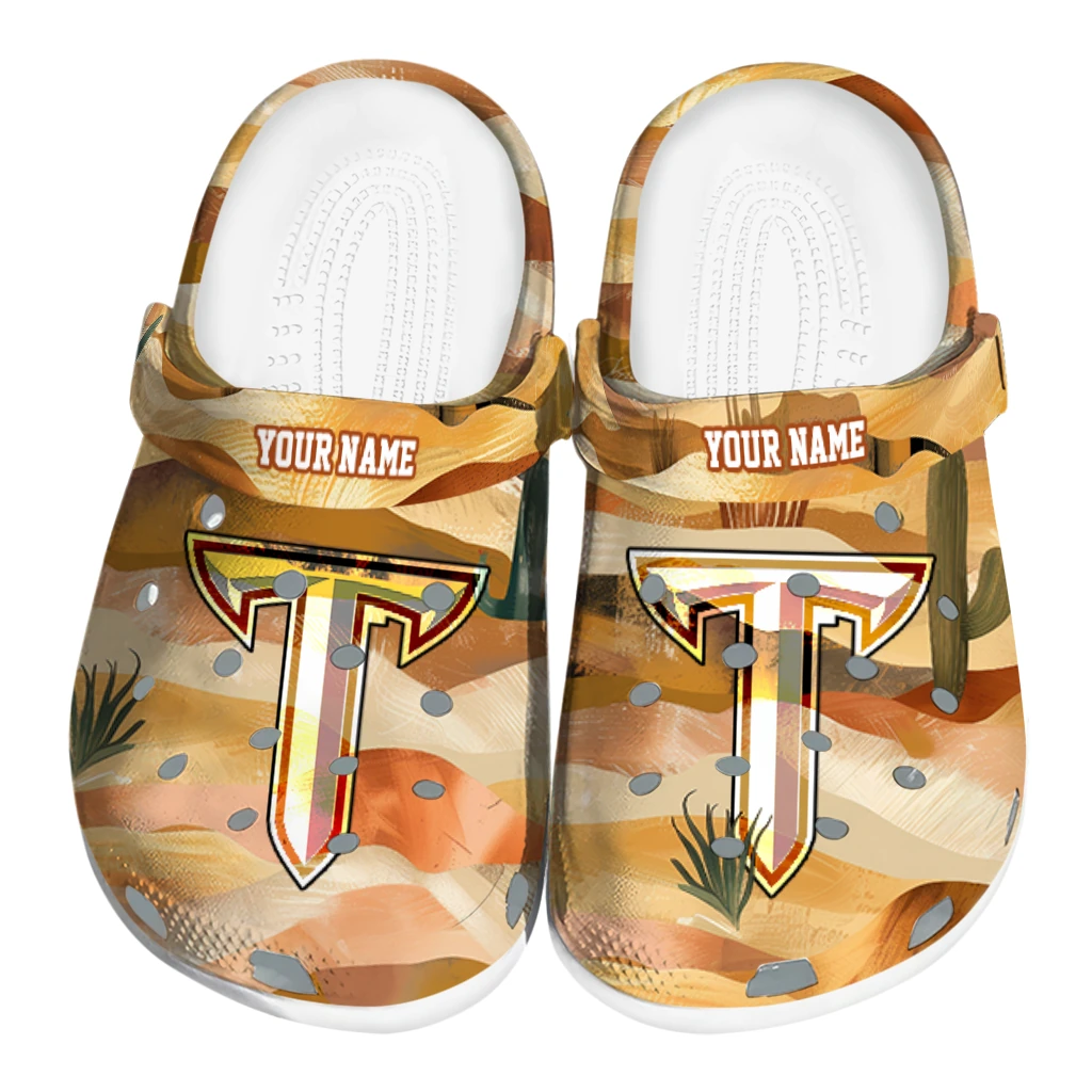 customized troy trojans desert layers clogs best selling customized troy trojans desert layers clogs best selling