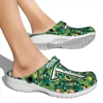 customized troy trojans tropical leaves clogs best selling