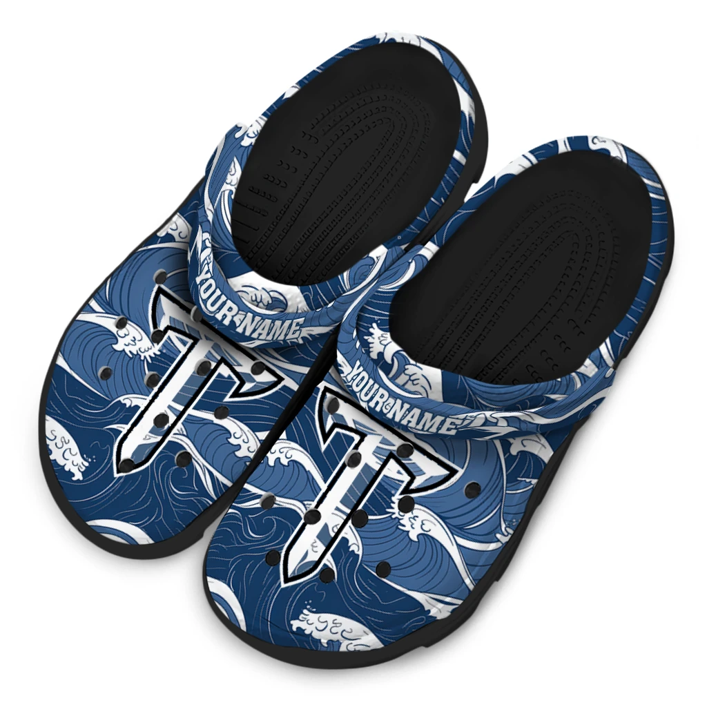 customized troy trojans wave flow clogs latest model customized troy trojans wave flow clogs latest model