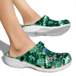 customized tulane green wave snowy hills clogs best selling