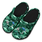 customized tulane green wave snowy hills clogs best selling
