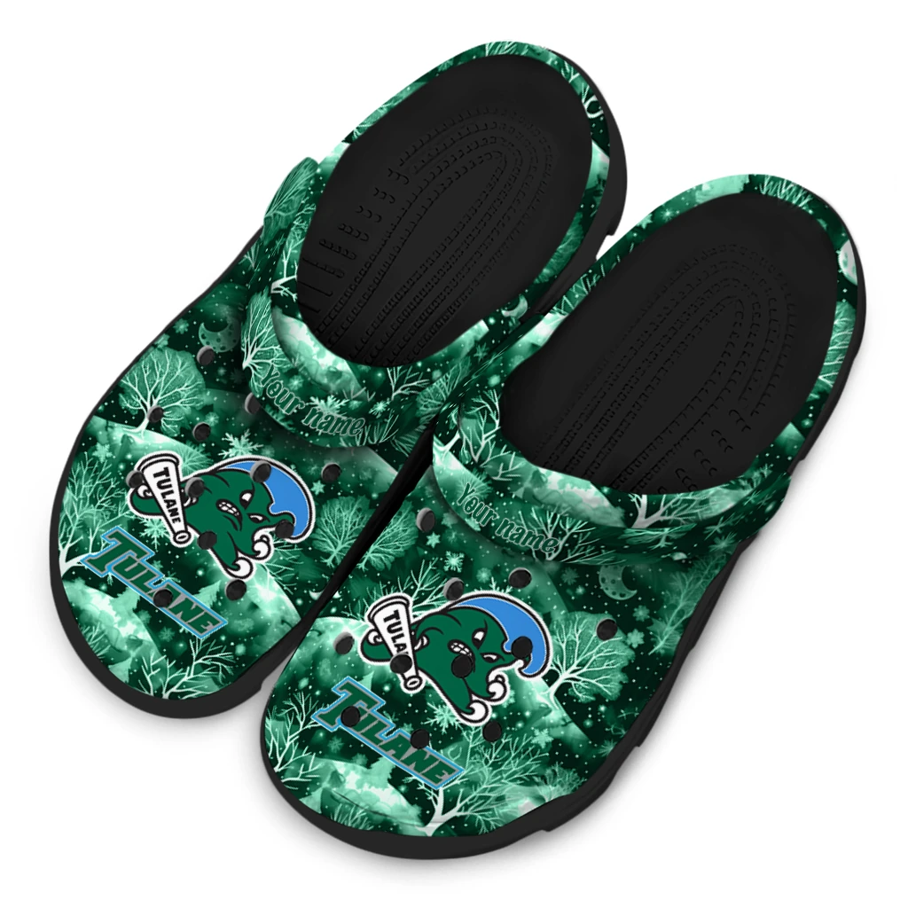 customized tulane green wave snowy hills clogs latest model customized tulane green wave snowy hills clogs latest model