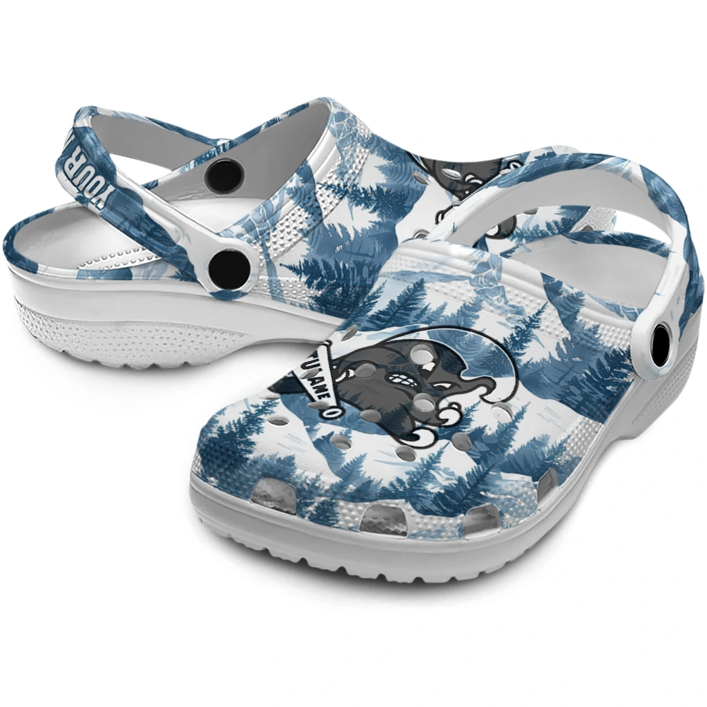 customized tulane green wave snowy mountains clogs high quality customized tulane green wave snowy mountains clogs high quality