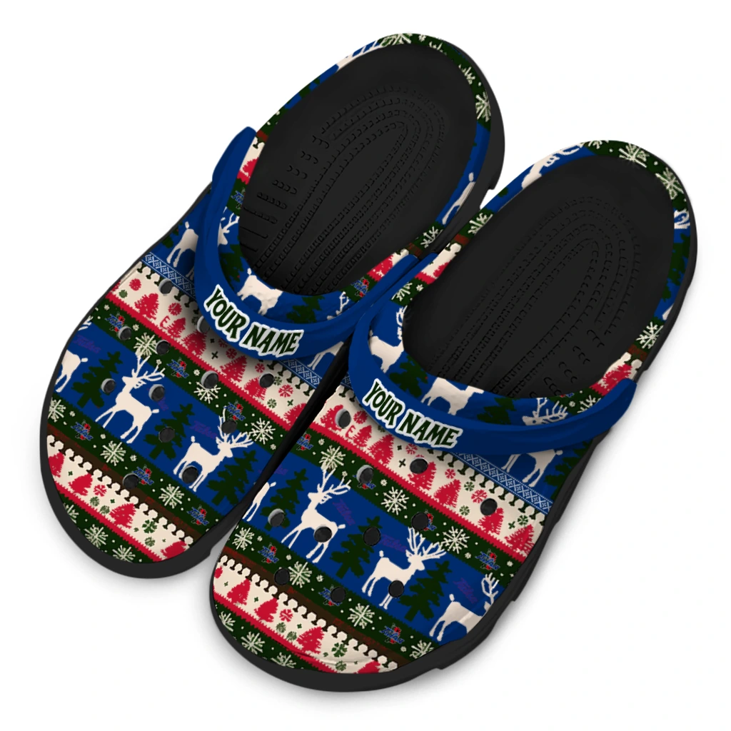 customized tulsa golden hurricane christmas motif clogs latest model customized tulsa golden hurricane christmas motif clogs latest model