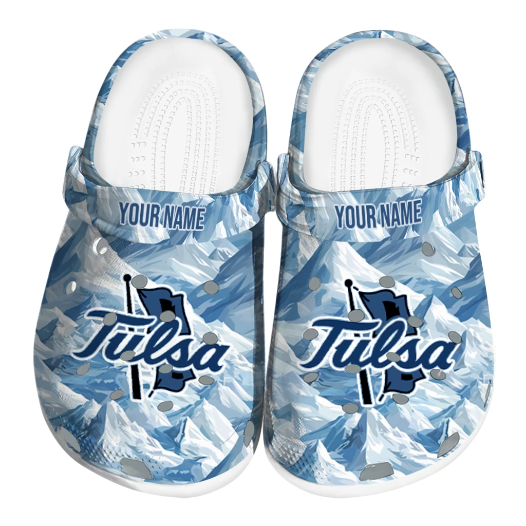 customized tulsa golden hurricane mountain artwork clogs best selling customized tulsa golden hurricane mountain artwork clogs best selling