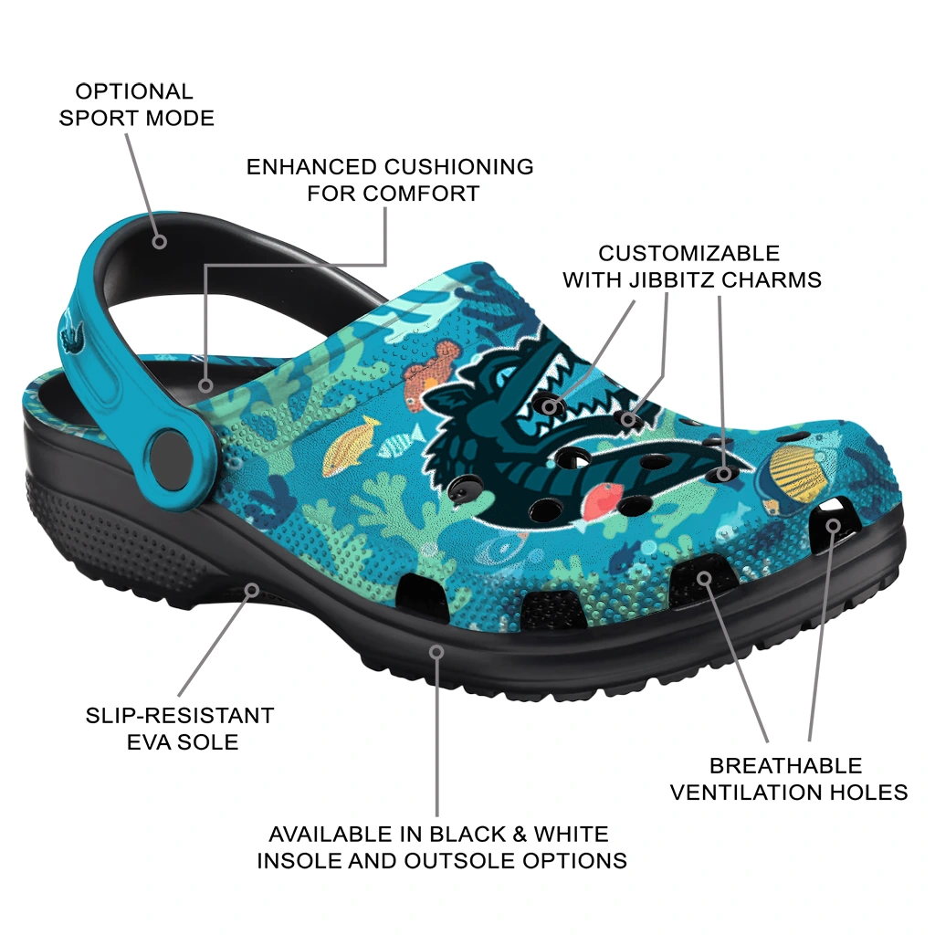 customized uab blazers tropical fish ocean clogs new arrival customized uab blazers tropical fish ocean clogs new arrival