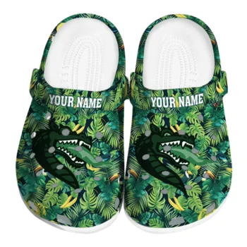 customized uab blazers tropical leaves clogs best selling