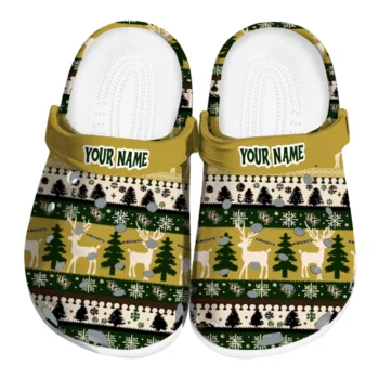 customized ucf knights christmas motif clogs best selling