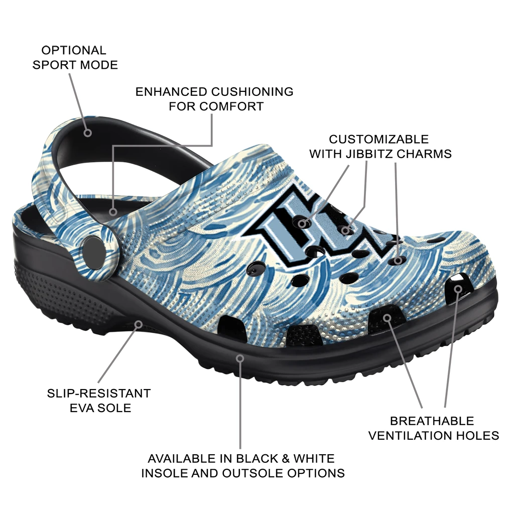 customized ucf knights sea swirls clogs new arrival customized ucf knights sea swirls clogs new arrival