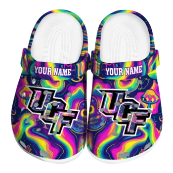 customized ucf knights swirling mushrooms clogs best selling