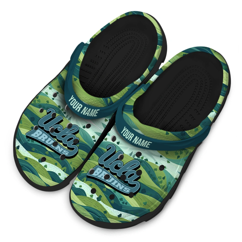 customized ucla bruins hills illustration clogs latest model customized ucla bruins hills illustration clogs latest model