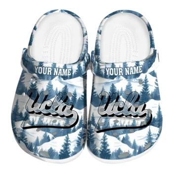 customized ucla bruins snowy mountains clogs best selling