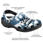 customized ucla bruins snowy mountains clogs best selling