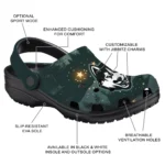 customized uconn huskies deer nightscape clogs best selling