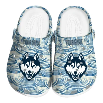 customized uconn huskies sea swirls clogs best selling