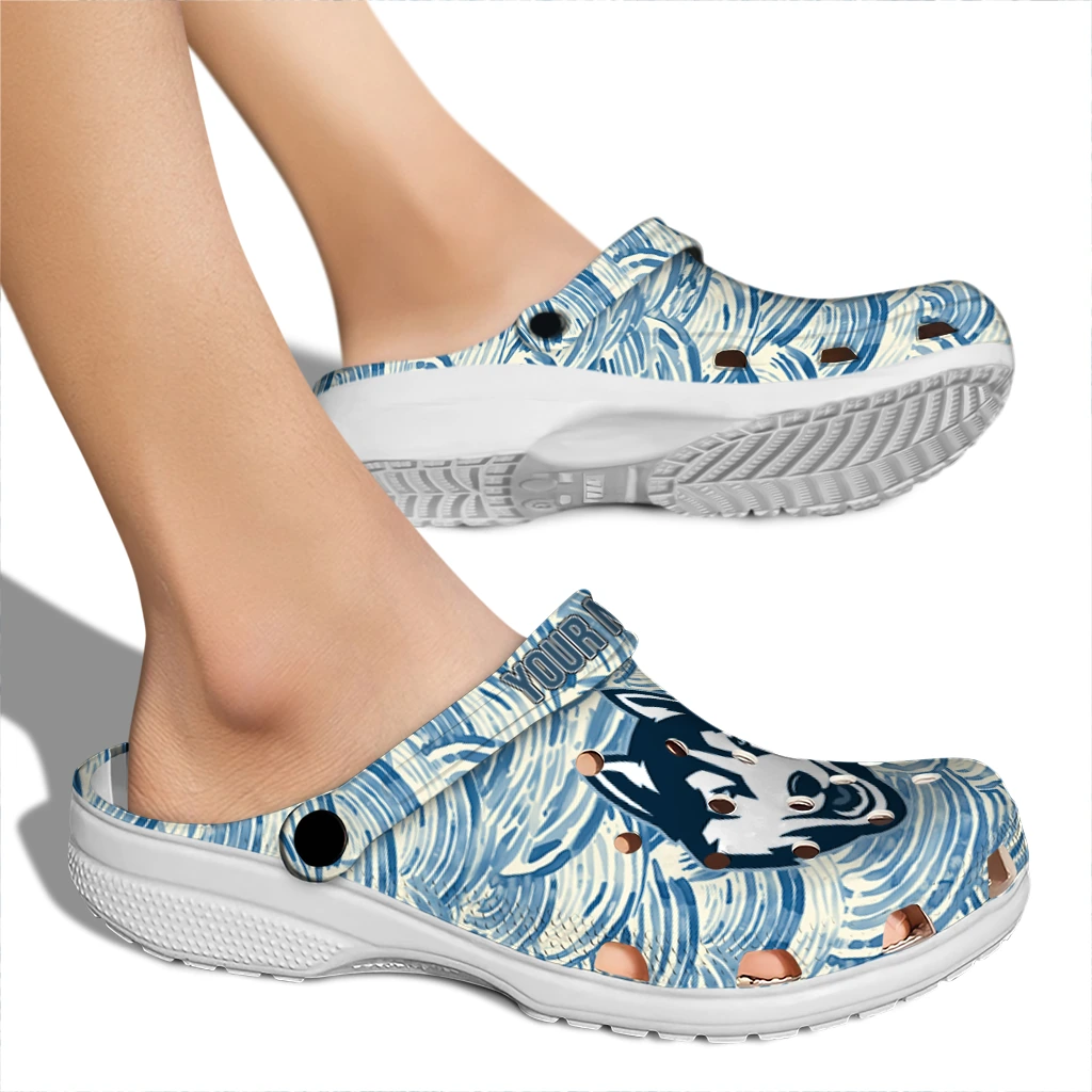 customized uconn huskies sea swirls clogs fashion forward customized uconn huskies sea swirls clogs fashion forward