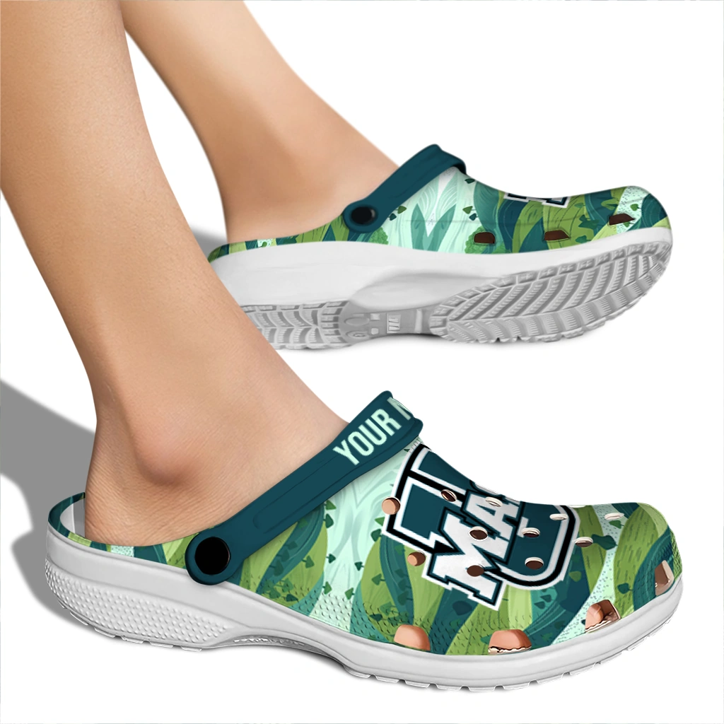 customized umass minutemen hills illustration clogs fashion forward customized umass minutemen hills illustration clogs fashion forward