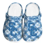 customized usc trojans snowflake mosaic clogs best selling