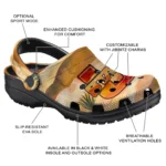 customized utah state aggies desert layers clogs best selling