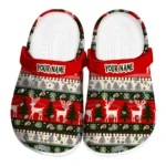 customized utah utes christmas motif clogs best selling