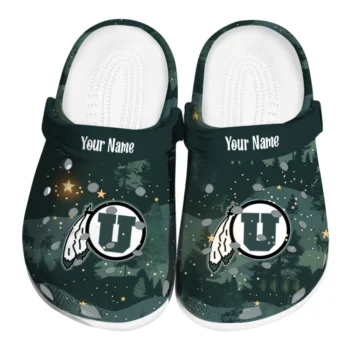 customized utah utes deer nightscape clogs best selling