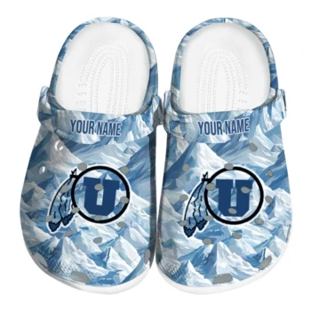 customized utah utes mountain artwork clogs best selling