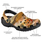 customized utep miners desert layers clogs best selling