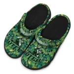 customized utep miners tropical leaves clogs best selling