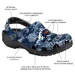 customized utsa roadrunners snowy hills clogs best selling