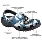 customized vancouver canucks snowy mountains clogs best selling