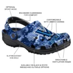 customized villanova wildcats snowy hills clogs best selling