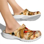 customized virginia cavaliers desert layers clogs best selling