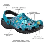 customized virginia cavaliers tropical fish ocean clogs best selling