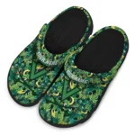 customized virginia cavaliers tropical leaves clogs best selling