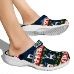customized washington capitals christmas motif clogs best selling