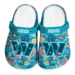 customized washington commanders tropical fish ocean clogs best selling