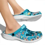 customized washington commanders tropical fish ocean clogs best selling