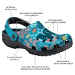 customized washington commanders tropical fish ocean clogs best selling
