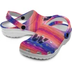 customized washington commanders wavy stripes clogs best selling