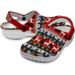 customized washington nationals christmas motif clogs best selling