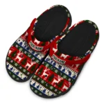 customized washington nationals christmas motif clogs best selling