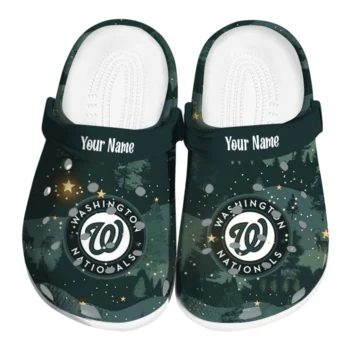 customized washington nationals deer nightscape clogs best selling