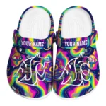 customized washington state cougars swirling mushrooms clogs best selling