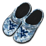 customized west virginia mountaineers mountain artwork clogs best selling