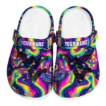 customized west virginia mountaineers swirling mushrooms clogs best selling